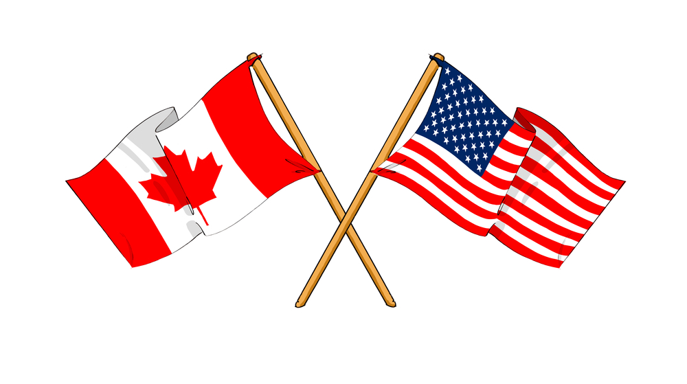 America and Canada alliance and friendship