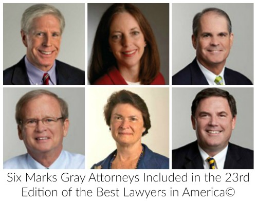 Best Lawyers 2017 from Marks Gray PA in Jacksonville FL